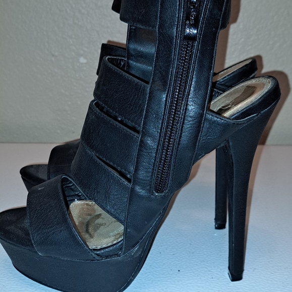 Db Dk Fashion Platform Stiletto Heel Strappy Style 8.5 - Picture 1 of 3